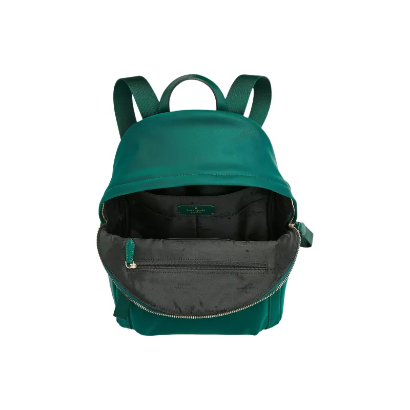 Kate Spade Recycled Nylon Backpack Unisex Dark Jade-3