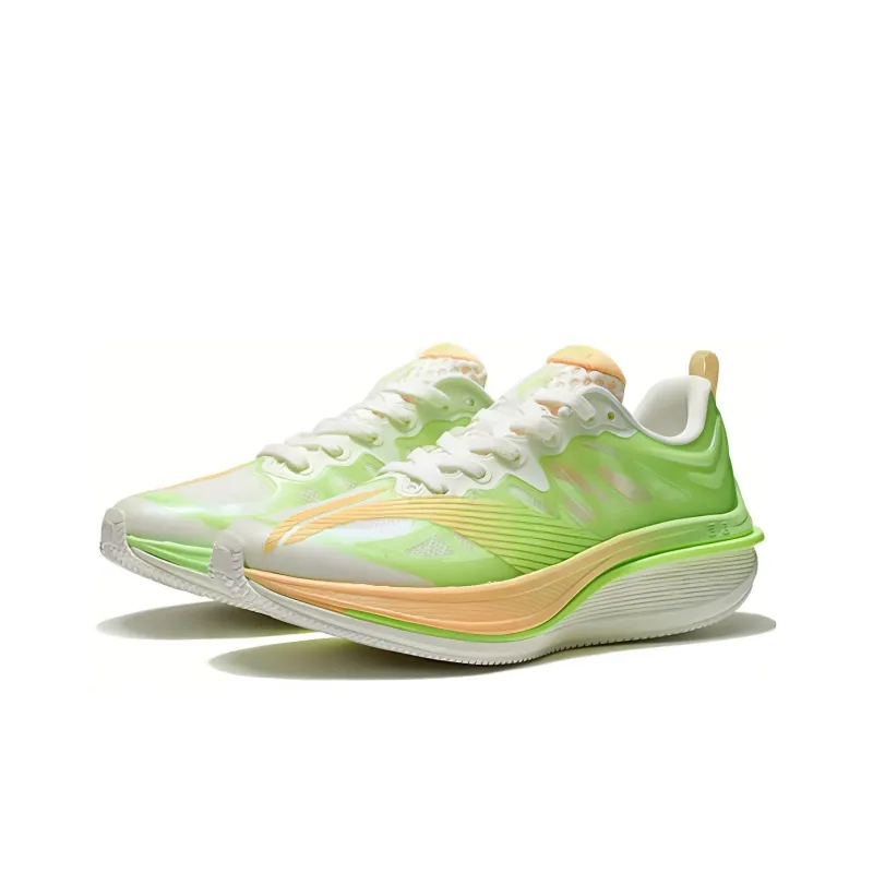 LiNing WuShi 5S 2.0 Low Top Running Shoes Men's Fluorescent Ice Yellow-2