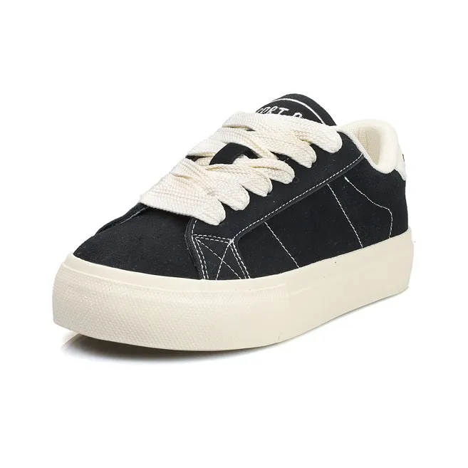 B10CROWN Low Top Canvas Shoes Women's Black-2