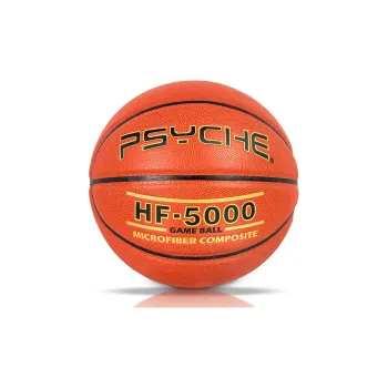 PSYCHE Microfiber Leather Basketball Light Brown Size 7 Training Unisex