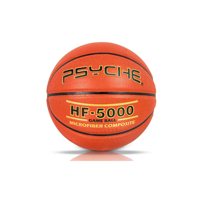 PSYCHE Microfiber Leather Basketball Light Brown Size 7 Training Unisex-0