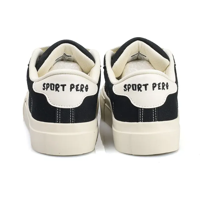 B10CROWN Low Top Canvas Shoes Women's Black-5