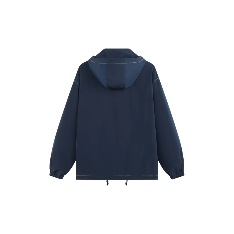 Endless Abyss Jackets Coats Unisex Navy Blue-1