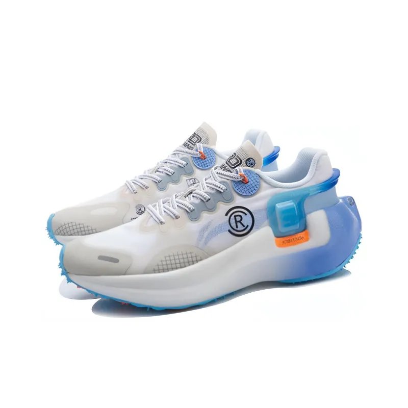 LiNing Ranger Essential Low Top Running Shoes Unisex Blue White-2