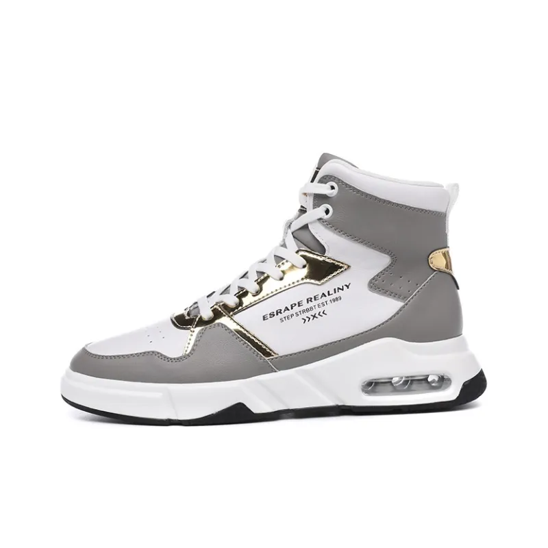 Babinda High Top Shoes Casual Shoes Men's Gray-7
