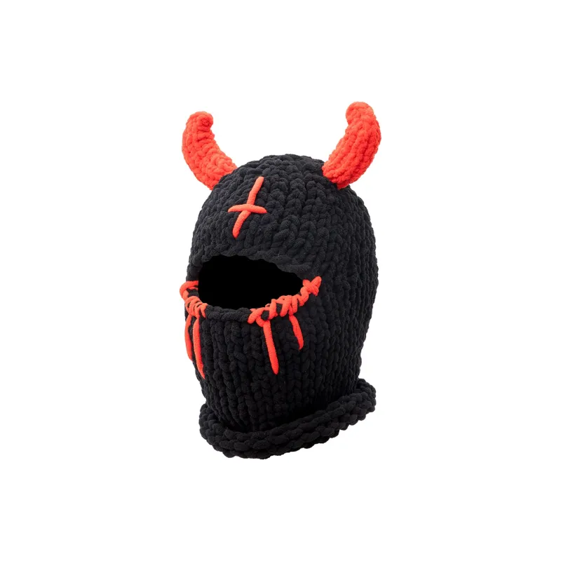 BAIJUAN Acrylic Quirky Knitted Hat Unisex-1