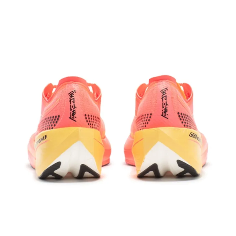 361° Flying Future 1.5 Running Shoes Unisex Low Top Fluorescent Begonia Pink/Cheese Yellow-3