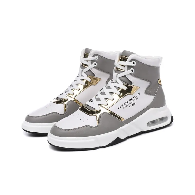 Babinda High Top Shoes Casual Shoes Men's Gray-9
