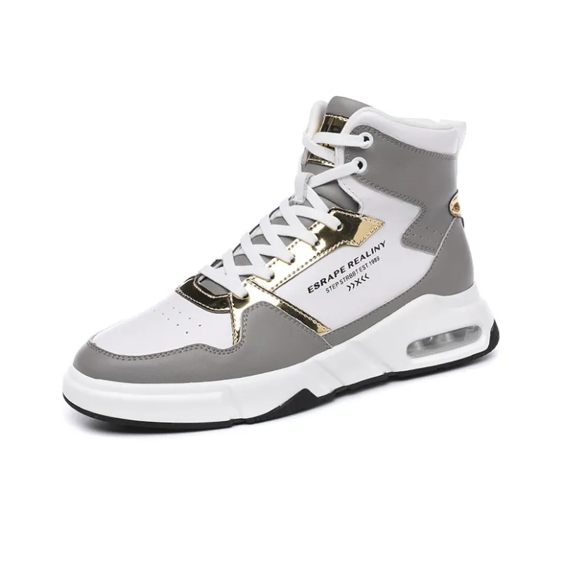 Babinda High Top Shoes Casual Shoes Men's Gray-8