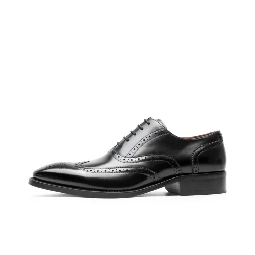 Dolcara Dress Shoes Men Low-Top Black