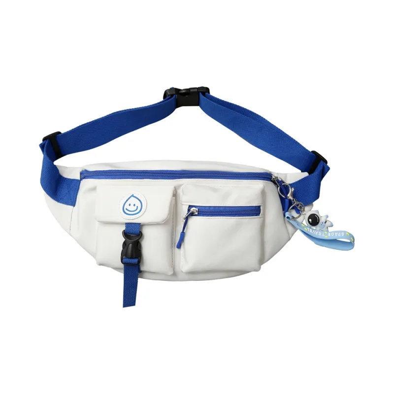Deli Bear Nylon Sling Bag Regular Unisex White Red/White Blue/Black-7