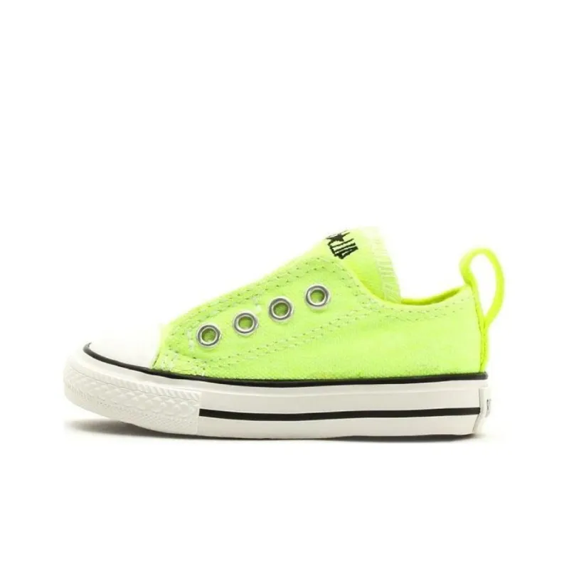 Converse All Star Slip Resistant Low Top Skateboard Shoes Women's Yellow-0