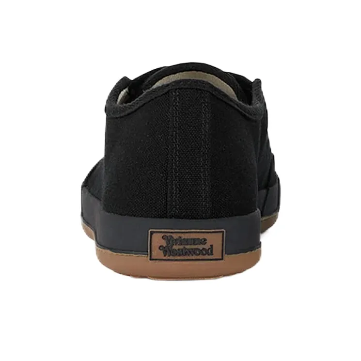 Vivienne Westwood Low Top Skateboard Shoes Women's Black-3