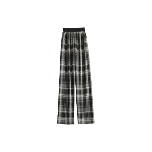 TOUCH MISS Casual Pants Women's Checkered