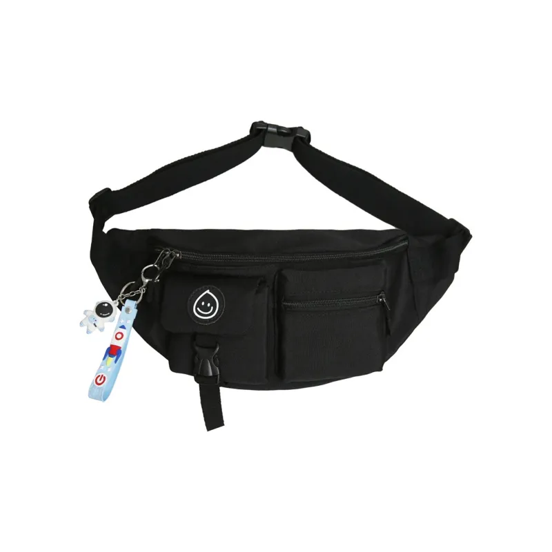 Deli Bear Nylon Sling Bag Regular Unisex White Red/White Blue/Black-16