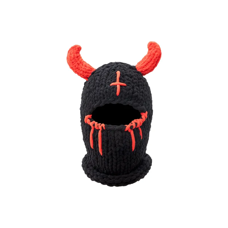 BAIJUAN Acrylic Quirky Knitted Hat Unisex-3