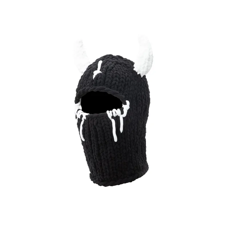 BAIJUAN Acrylic Quirky Knitted Hat Unisex-4