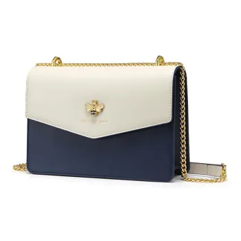 NUCELLE PU Small Square Bag One Shoulder Shoulder Bag For Women's Regular Women's Ecru