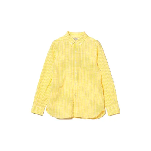 Beams Shirts Women's Yellow