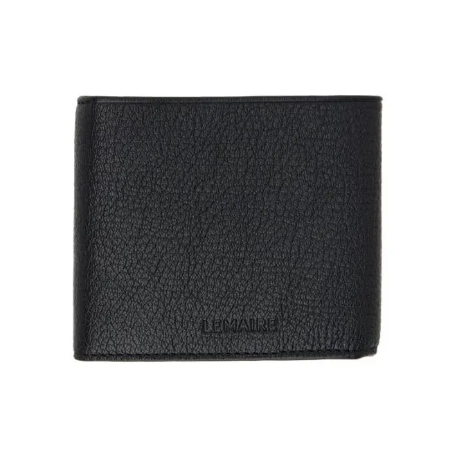 Lemaire Goatskin Wallet Men's Black-1