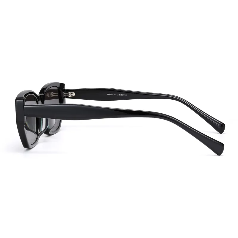 SUYAN Plate Frame Irregular Shape Sunglasses Unisex-4