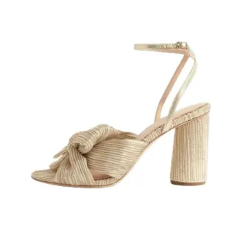 Loeffler Randall Camellia Pleated Knot 90mm Sandals