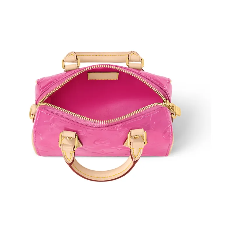 LOUIS VUITTON Nano Speedy Neon Pink-3