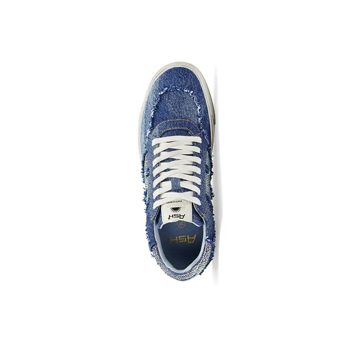 ASH Skateboard Shoes Women's Low Top Blue-3