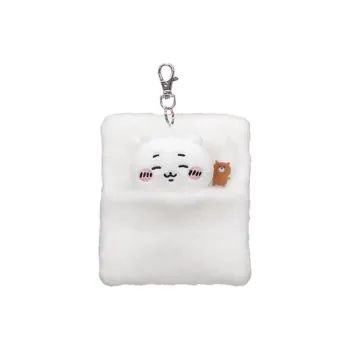 Chiikawa Chiikawa Closed Eye Jiye Blanket Roll Box Dolls Plush Pendant 14cm Height