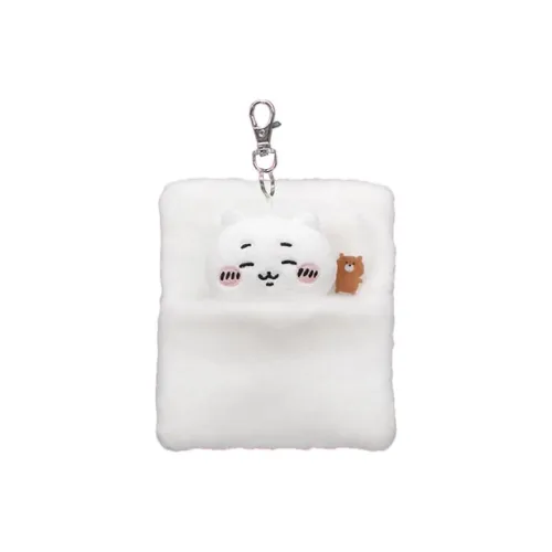 Chiikawa Chiikawa Closed Eye Jiye Blanket Roll Box Dolls Plush Pendant 14cm Height