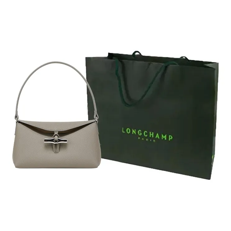 LONGCHAMP Small Roseau Leather Tote Bag-9