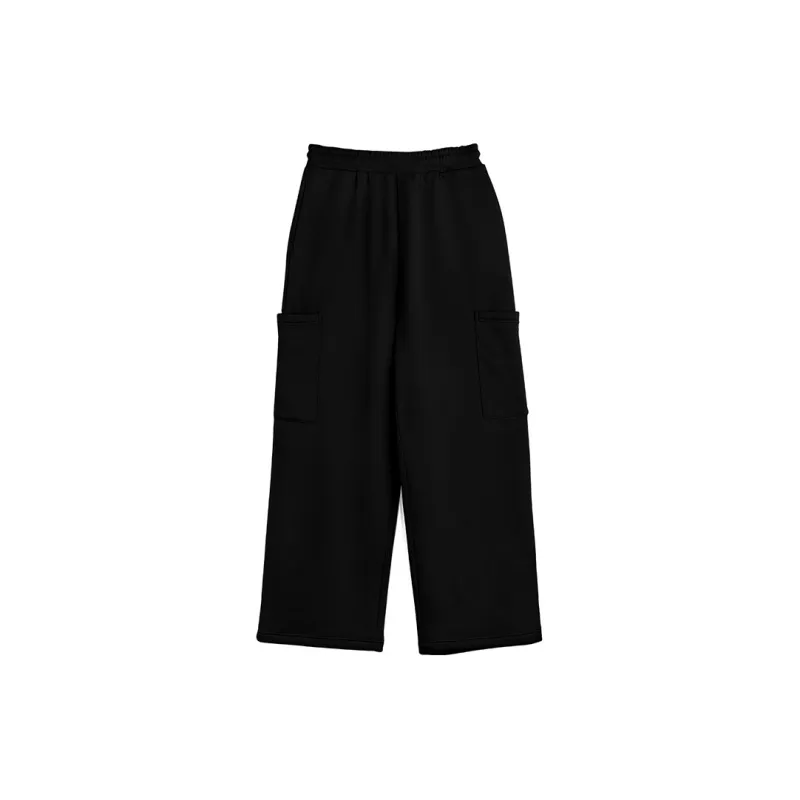 CANOTWAIT_ Knitted Sports Pants Unisex-5