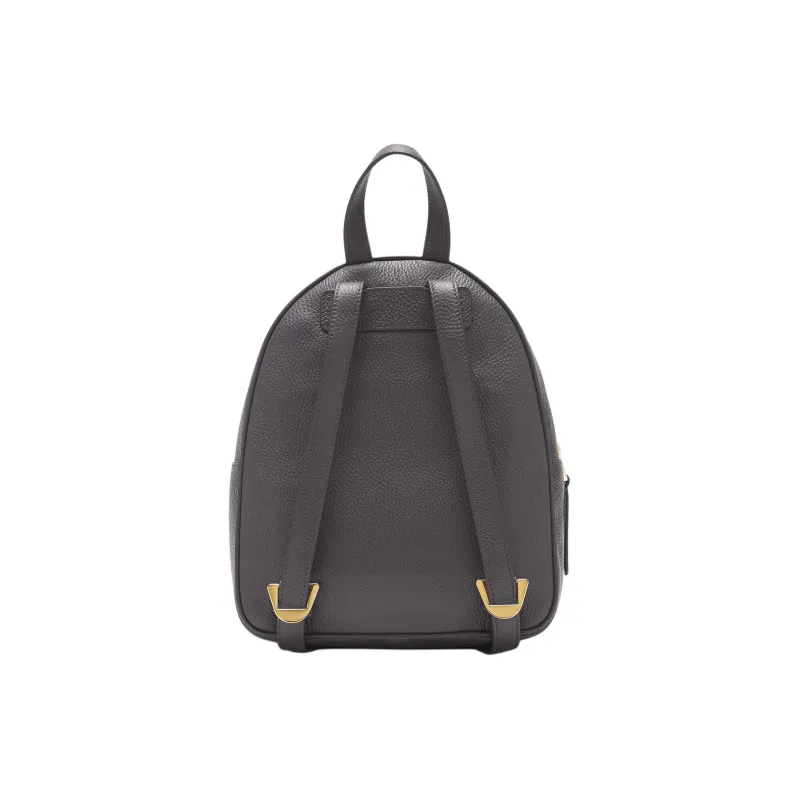 COCCINELLE Leather Backpack Medium Size Women's Slate Color-2