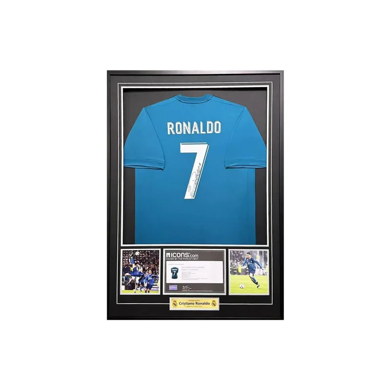 Huayitaojin Jersey Officially Licensed Company Certificate With Icons Framed 103x73cm Football Fan Gear-0