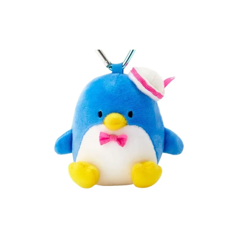 Sanrio Tuxedo Sam Heart Shaped Mountaineering Buckle Dolls Plush Pendant 9.5cm Height 9.5cm Length-1