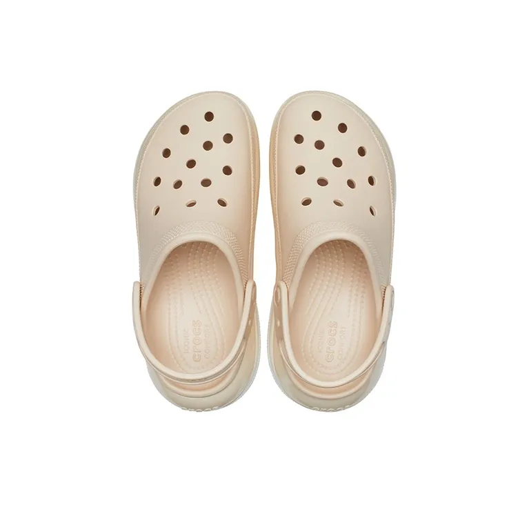 Crocs Clogs 6.1cm Women's Warm Khaki-3