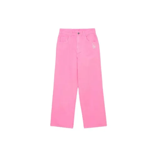 MLB Los Angeles Dodgers Jeans Women's Pink