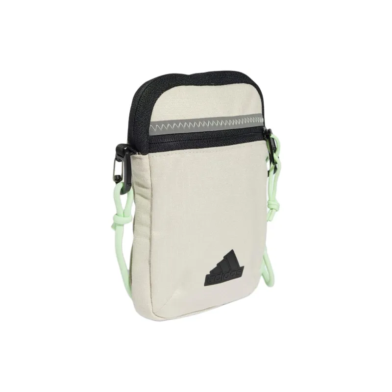 Adidas Crossbody Bags Aluminum & Pebble Silver & Semi Green Spark & Black-1