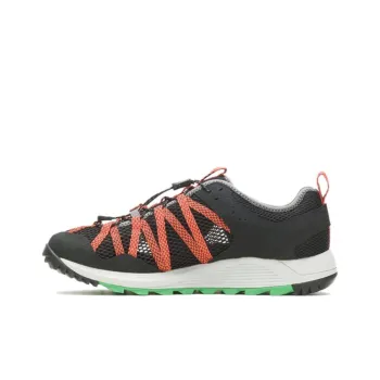 MERRELL Wildwood Aerosport Cushioned Slip-Resistant Low-Top Outdoor Shoes Men's Black