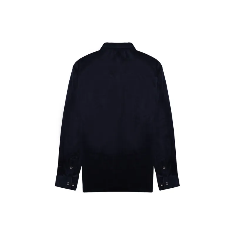 LI NING 1990 Classic Collection Shirt Men's Dark Marine Blue-1