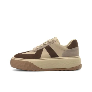 Rosa Bianca Low Top Skateboard Shoes Women's Apricot Coffee