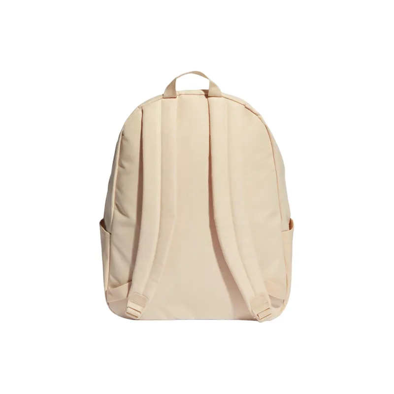 Adidas Recycled Polyester Plain Weave Fabric Backpack Unisex Sand & Yellow-2