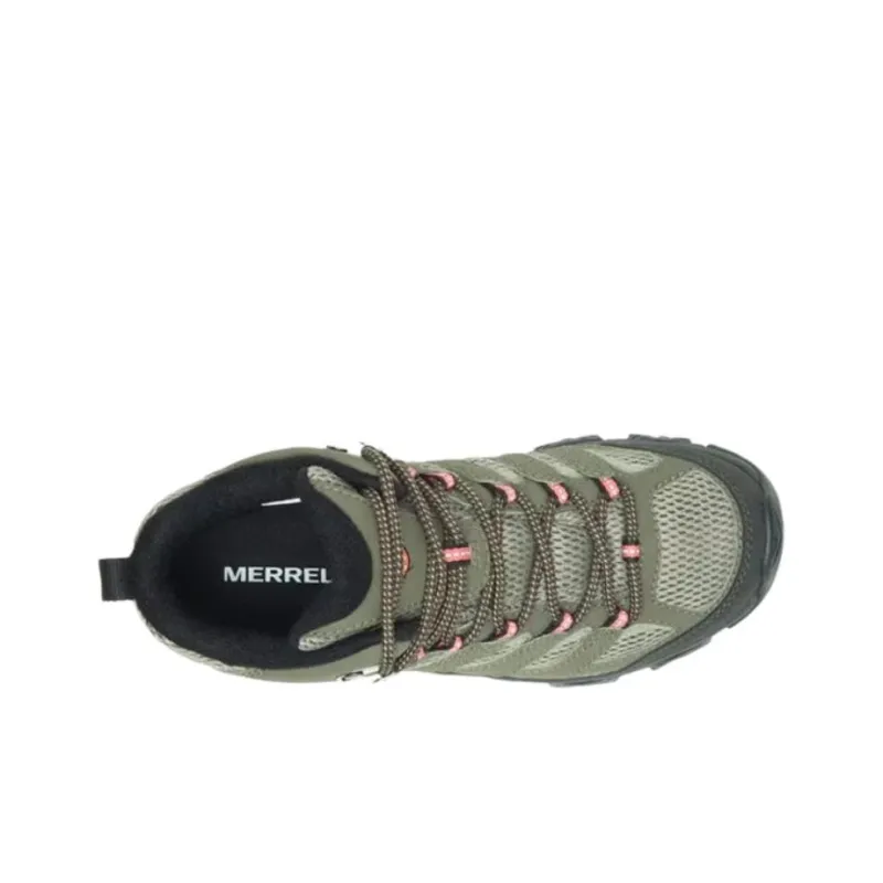MERRELL MOAB 3 Cushioning Wear Resistant High Top Outdoor Shoes Women's Green-2
