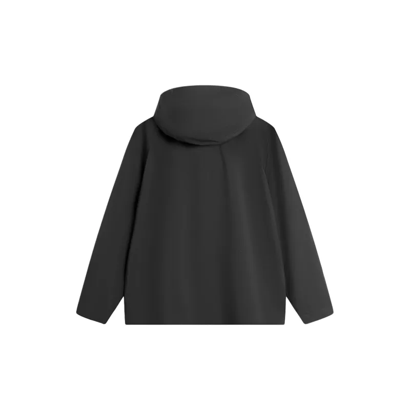 LiNing CF Tracing Wulong Armor Collection Waterproof And Windproof To Keep Warm Windbreaker Jacket Men's Black-1