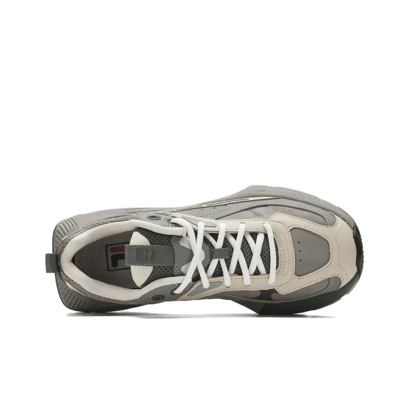 FILA CICLONE Cushioning Low-Top Casual Shoes Women's Gray Black-2