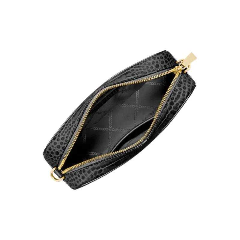 MICHAEL KORS Cow Leather Shoulder Bag, Crossbody Bag Women's Black-3
