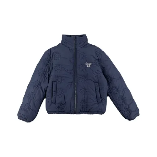 MeiHaoStore Puffer Jackets Unisex Navy Blue