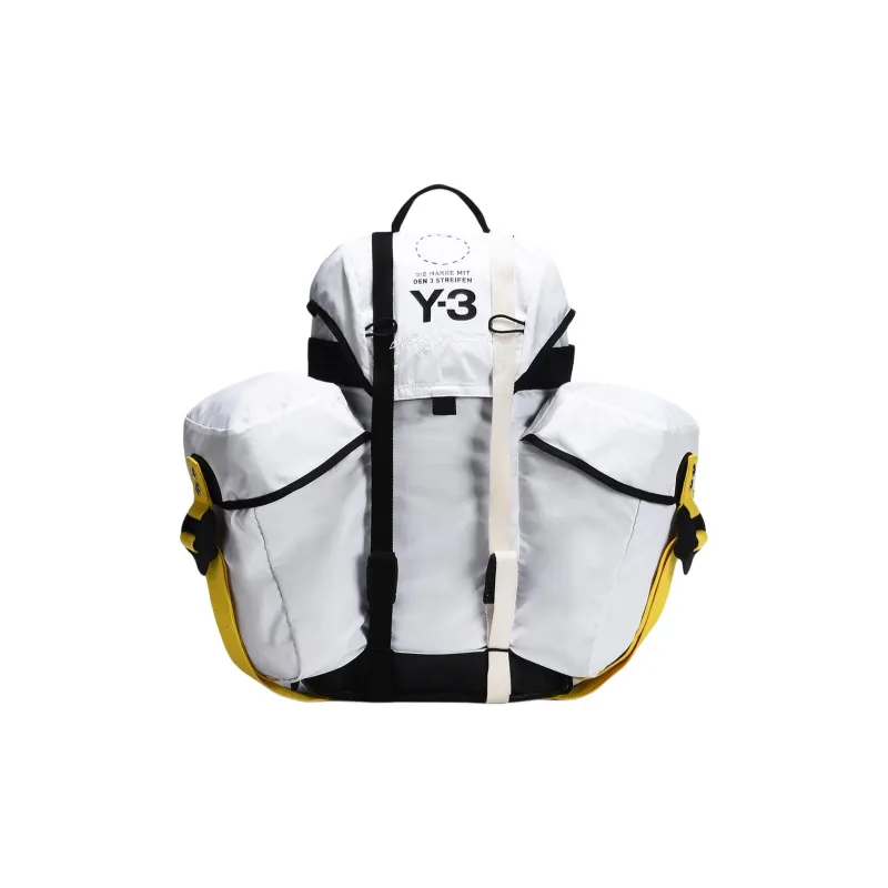 Adidas Y 3 Utility Backpack Bag White-0