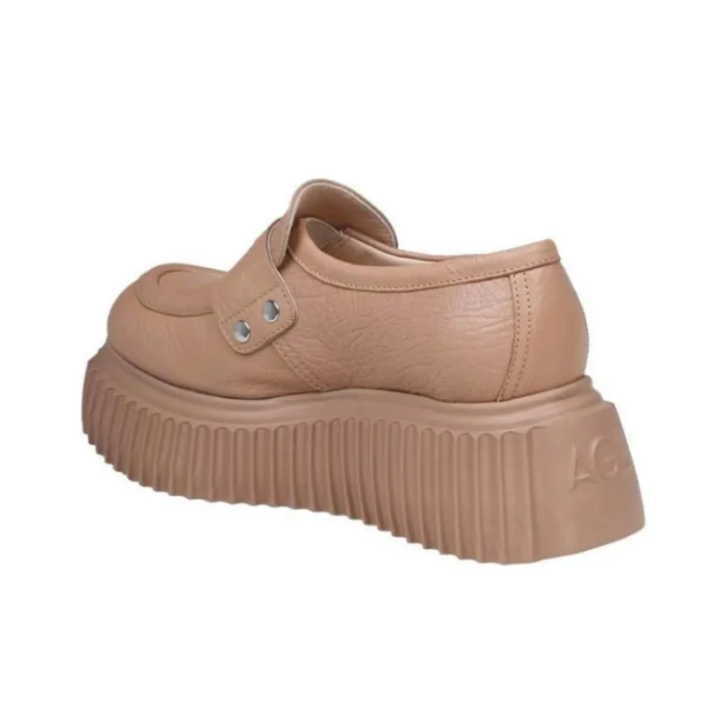 AGL Loafers Women's Coffee-2
