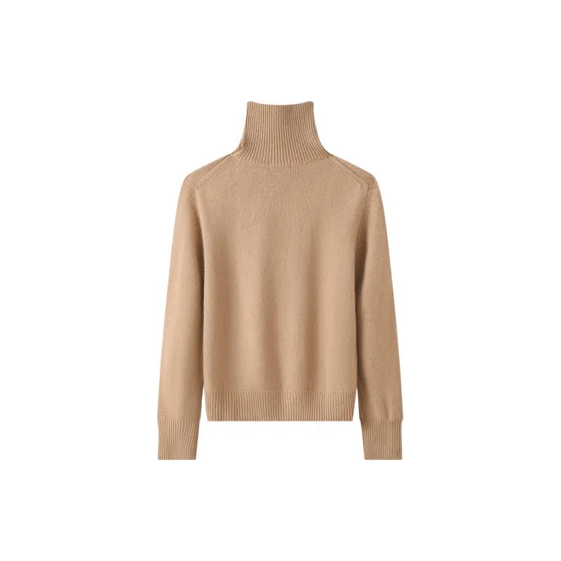 H YXIANG Cashmere Sweater Women's-3